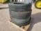 (4) 11R24.5 Truck Tires