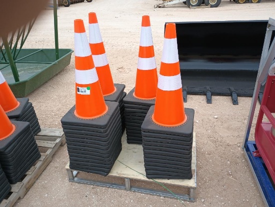 (50) Unused Traffic Cones