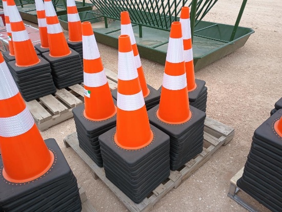 (50) Unused Traffic Cones