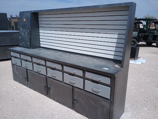 Unused Work Bench Cabinet