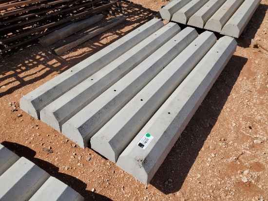 (5) Cement Parking Blocks