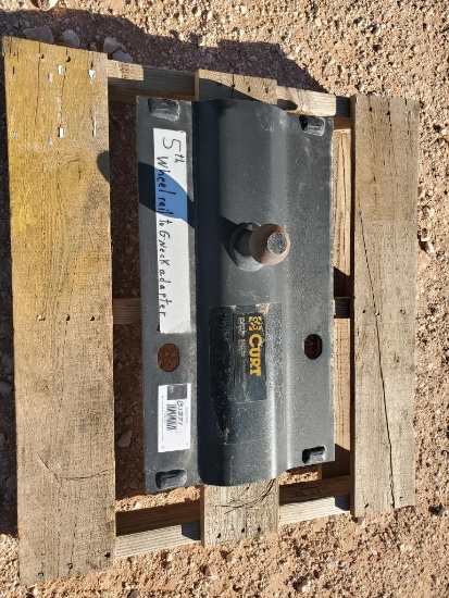 5th Wheel Rail to Gooseneck Adapter Plate