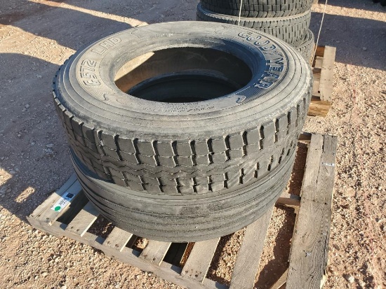 (2) Truck Tires