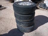 (4) Lincoln Wheels w/Tires 265/70 R 18