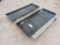 (2) Unused Closed Weldable Quick Attach Plates