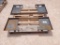 (2) Unused Open Quick Attach Plates