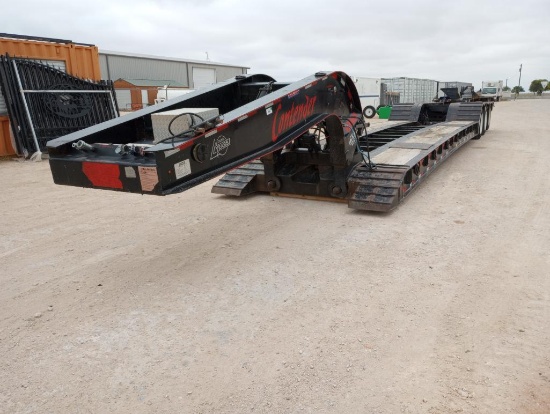 2018 Pitts Contender Lowboy Trailer VIN#07930