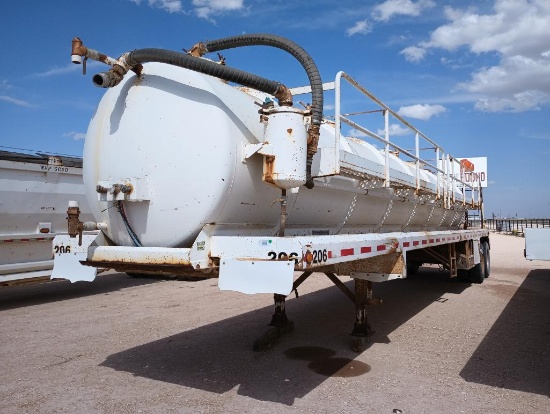 2012 Hercules 130 BBL Vacuum Tank Trailer