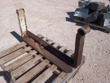 (1) Telehandler Fork, (1) Forklift Fork