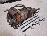Excavator Jack Hammer