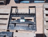 (1) Set Unused Mini Skid Steer AGROTK Pallet Fork Frame