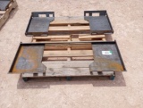 (2) Unused Open Quick Attach Plates