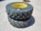 (2) John Deere Wheels w/Tires