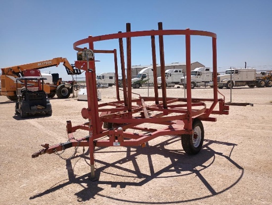 Shop Made Poly Pipe Reel Trailer