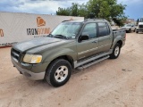 2001 FORD Explorer Sport Trac Pickup