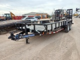 2022 Load Trailer Carhauler w/Side Rails 8k Axles Vin 67013