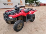 2016 Honda Rancher ATV