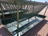 Unused Hay Bale Cattle Feeder