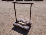 Unused Chain Rack w/(5) Binders & (5) 5/16