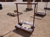 Unused Chain Rack w/(5) Binders & (5) 5/16