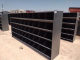 Unused 10Ft (50 Bin) Metal Bolt Bin