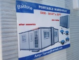 Unused Bastone Portable Warehouse 16 1/2FT x 20FT