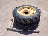 (2) Wildcat Spray Buggy Wheels w/ Tires Size: 9.5/9-24