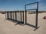 (5) Goat Panels w/4Ft Overhead Gate