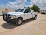 2018 Dodge Ram Pickup with Service Bed, VIN#3C6UR5HL5JG142111