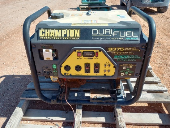Champion Dual-Fuel Generator