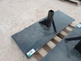 (1) Unused Receiver Hitch Skid Steer Attachment