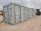 Unused 40Ft High Cube Multi-Door Container