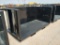 Unused 4CY Debris Box w/ Fork Pockets