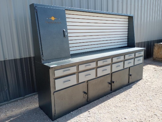 Unused 10Ft Work Bench Cabinet