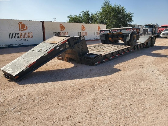 1980 Trail King Lowboy Trailer
