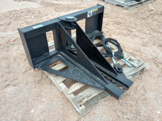 Unused Greatbear Post and Tree Puller (Skid Steer Attachment)