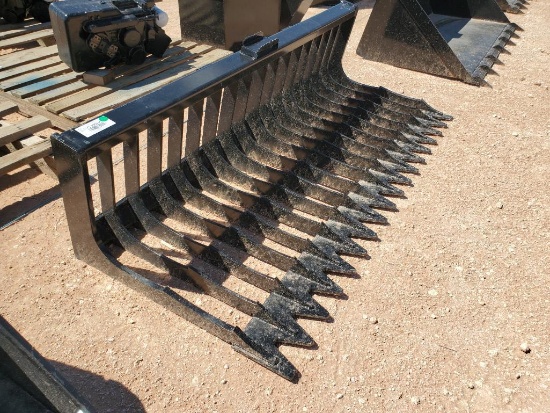 Unused KC 76" Skeleton Open Sided Bucket (Skid Steer Attachment)