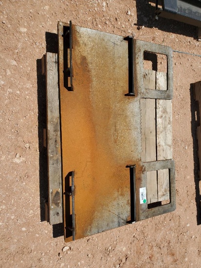 Unused Skid Steer Frame w/ Guard (5/16")