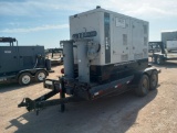 Hipower G230 Natural Gas Generator on Trailer