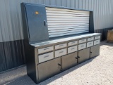 Unused 10Ft Work Bench Cabinet