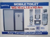 Unused Bastone Portable Toilet w/ Shower