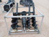 Unused Greatbear Skid Steer Auger Attachment w/ 18