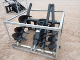 Unused Greatbear Skid Steer Auger Attachment w/ 18