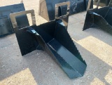 Unused Spade Bucket (Skid Steer Attachment)