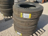 (4) Unused Truck Tires 295/75R22.5