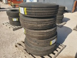(5) Unused Truck Tires 295/75R22.5