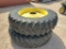 (2) John Deere Duals w/ Tires Size: 18.4 R 42