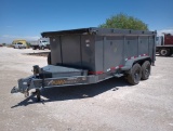 Unused 2024 Puma 14Ft Dump Trailer