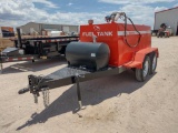 Unused 750 Gallon Fuel Tank Trailer