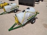Unused 52 Gallon Tank Tow-Behind Trailer Boom Broadcast and Spot Sprayer